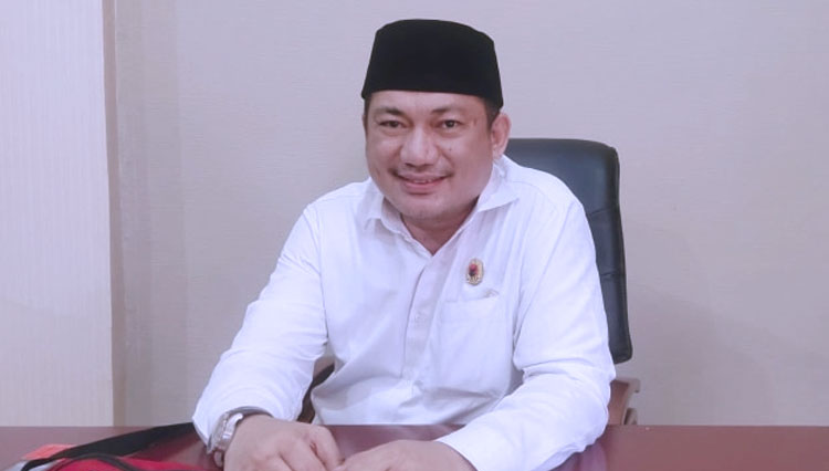 Ketua Tim Paslon Dany-Imran, Charles R Gustan. (Foto: Zulfikar for TIMES Indonesia)