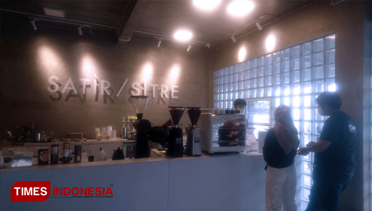 Satír/Sítre Coffe Shop di Ciamis (foto: Natasya/TIMES Indonesia)