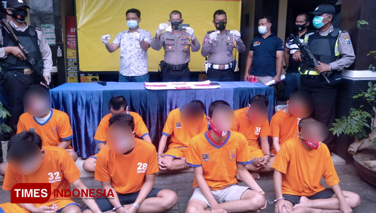 Sepanjang Desember 2020, Polsek Jambangan Surabaya Amankan 12 Tersangka Narkoba