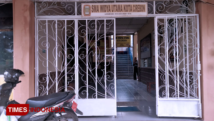 SMA Widia Utama di jalan Kesambi Baru, Kota Cirebon (FOTO: Ayu Lestari / TIMES Indonesia)