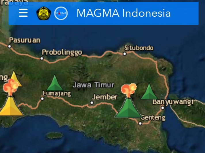 Status Gunung Raung Naik Level Waspada - TIMES Indonesia