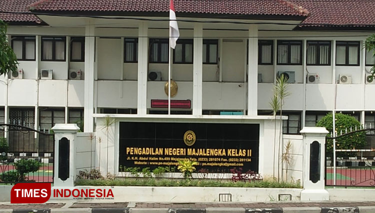 Kantor Pengadilan Negeri Kabupaten Majalengka. (FOTO: dok TIMES Indonesia)