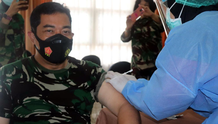 RSAU dr Esnawan Antariksa ditunjuk untuk melayani vaksinasi bagi nakes dan masyrakat umum. (Foto: RSAU dr Esnawan Antariksa)