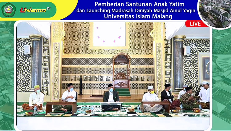 Unisma Malang Launching Madrasah Diniyah Masjid Ainul Yaqin
