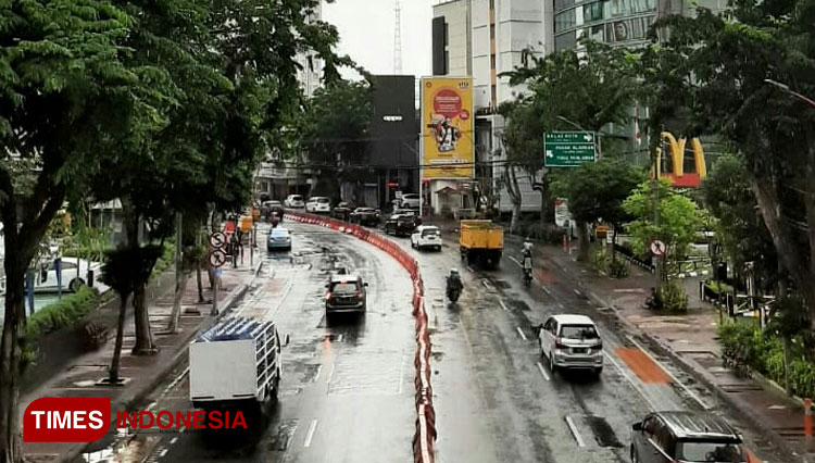 Jalan Protokol kota Surabaya