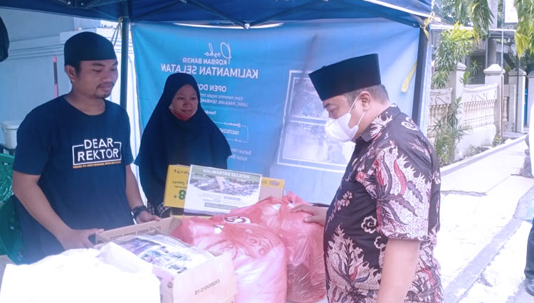 Ketua DPRD Bangkalan Ikut Berdonasi Bantu Korban Bencana Kalsel