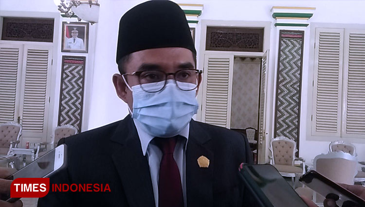 Fathorrohman, ketua DPRD Kabupaten Pamekasan. (FOTO: Akhmad Syafi'i/TIMES Indonesia)