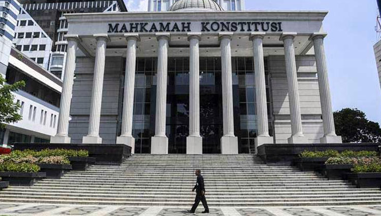 Gedung Mahkamah Konstitusi di Jakarta.