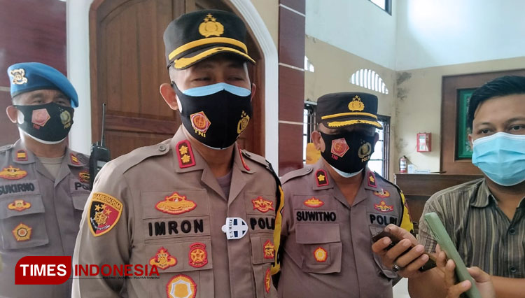 Polres Cirebon Kota Amankan Kedatangan Vaksin Covid-19