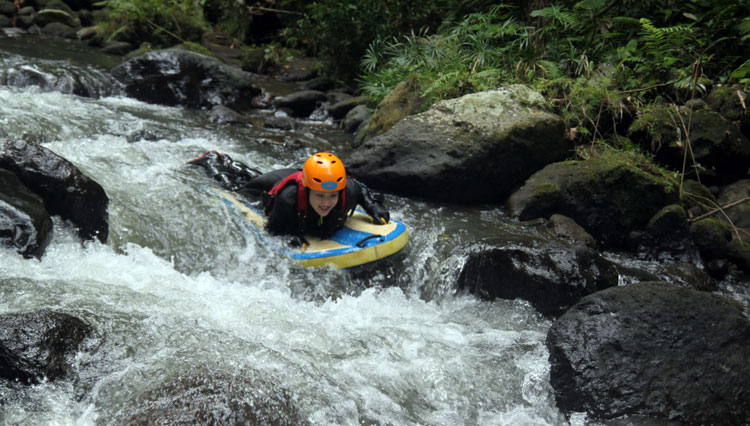 Challenge Your Nerve with Riverboarding at Ciwulan River Tasikmalaya