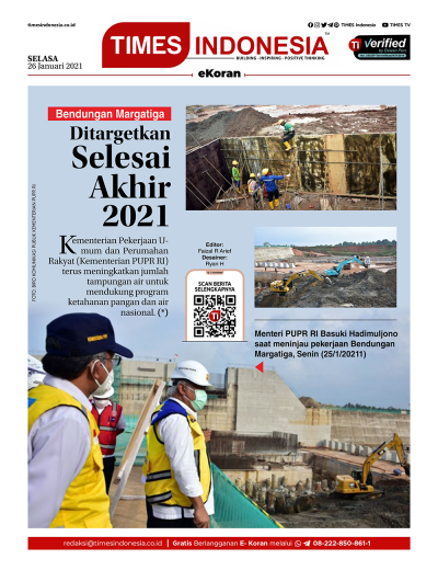 Edisi Selasa, 26 Januari 2021: E-Koran, Bacaan Positif Masyarakat 5.0