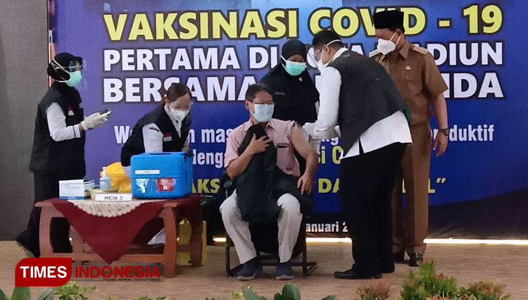 IDI Kota Madiun Ingatkan Tetap Disiplin Prokes Pasca Vaksinasi Covid-19