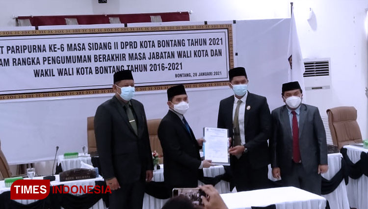 DPRD Bontang Tetapkan Basri Rase dan Najirah Sebagai Walikota dan Wakil Wali Kota terpilih