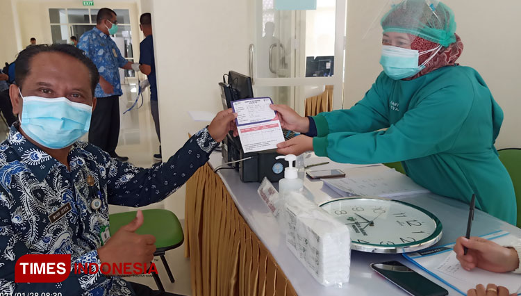 600 Nakes Dan Karyawan Rsud Dr Harjono S Ponorogo Mulai Divaksin Times Jatim