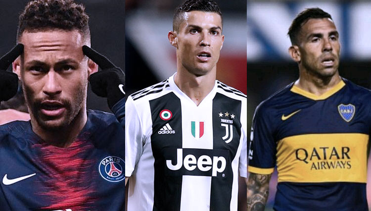 5 Februari, Hari Lahir Tevez, CR7 dan Neymar Jr