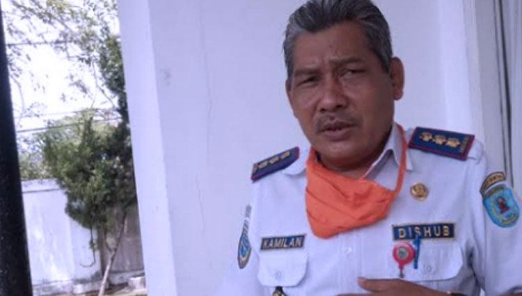 Kepala Dinas Perhubungan Bontang, Kamilan. (Foto: Kusnadi/TIMES Indonesia)