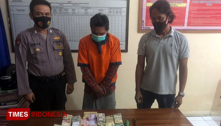 Keterlaluan, Pria Asal Malang ini Curi Uang Kotak Amal di Mengare Gresik