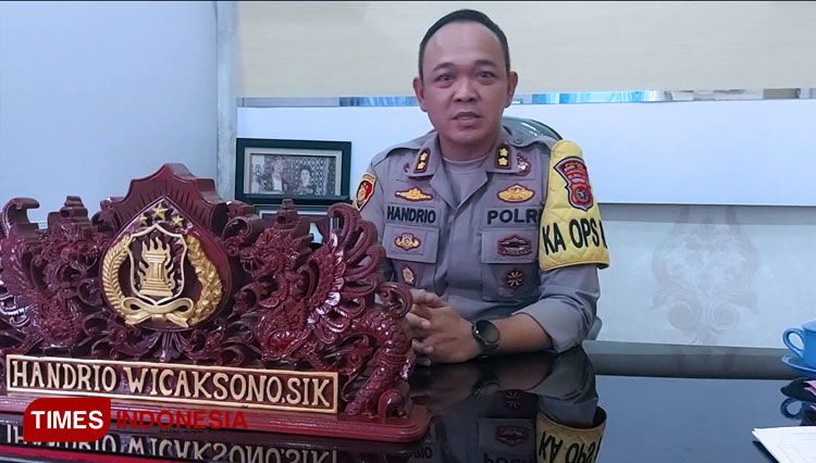 Kapolres Sumba Timur NTT AKBP Handrio Wicaksono,S..I.K (FOTO: Habibudin/TIMES Indonesia)