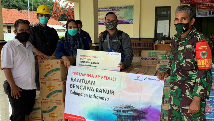 Pertamina Ep Salurkan Bantuan Untuk Masyarakat Terdampak Banjir Di