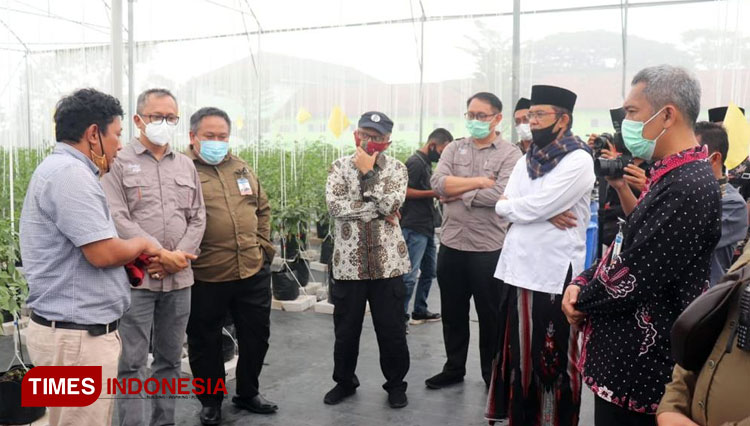 Ponpes Al Mizan Majalengka bersama Bank Indonesia Buka Program Pesantren Agrokultur. Foto: Almizan Jagiwangi for TIMES Indonesia