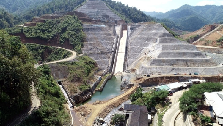 Suasana Waduk Tukul di Pacitan (Foto: detikfinance,Sifrater Jatim)