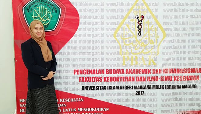 dr. Alvi Milliana, M.Biomed., Dosen Program Studi Pendidikan Dokter FKIK UIN Maliki Malang. (Foto: Alvi Milliana For TIMES Indonesia)