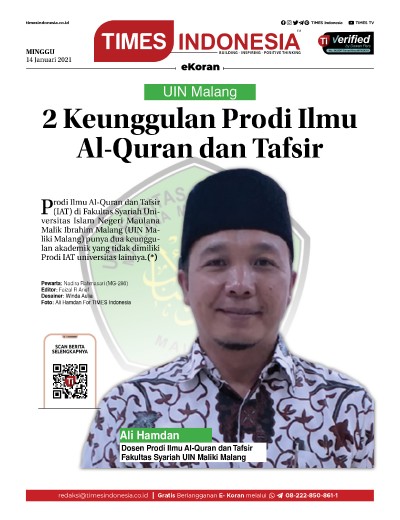 Edisi Minggu, 14 Februari 2021: E-Koran, Bacaan Positif Masyarakat 5.0