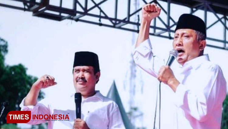Jeje Wiradinata Bupati Pangandaran terpilih. (Foto: Syamsul Ma'arif/TIMES Indonesia)