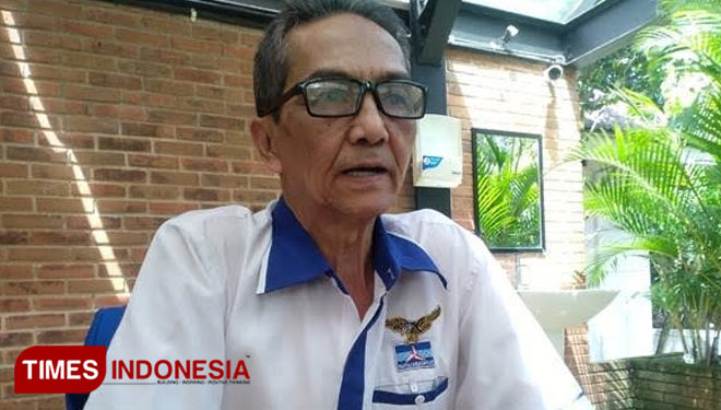 Senior Partai Demokrat Jawa Barat, Yan Rizal Usman. (FOTO Iwa/TIMES Indonesia)