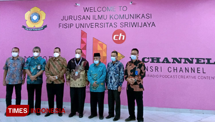 Peresmian Laboratorium Komunikasi FISIP Unsri (FOTO: Rochman/TIMES Indonesia)