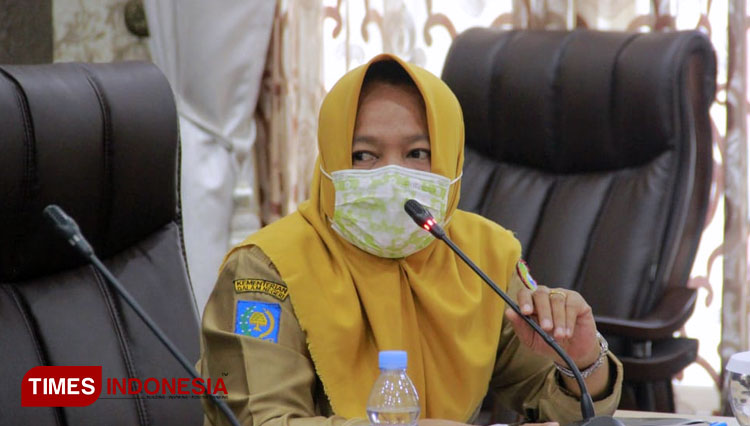 Kepala Dinas Koperasi dan UKM Malut Wa Zaharia (Foto: Wahyudi Yahya/TIMES Indonesia)