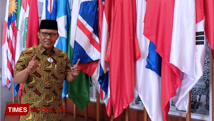 Rektor Unisma Prof Dr H Maskuri MSi. (Foto: Naufal Ardiansyah/TIMES Indonesia)