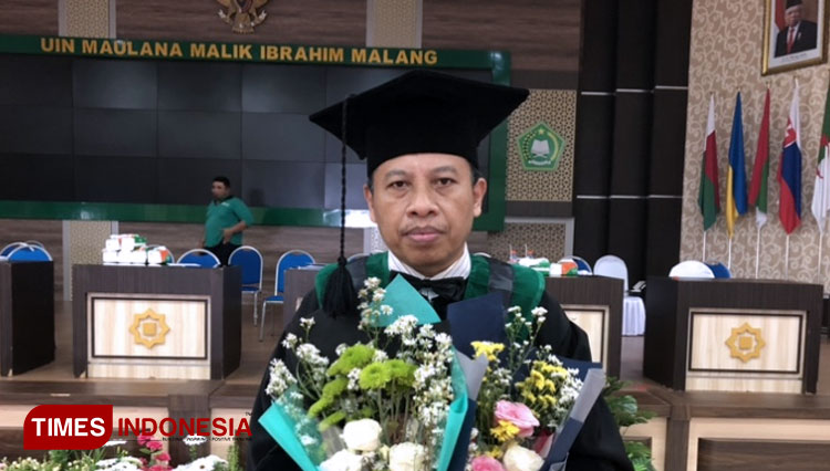 Prof. Dr. H. Roibin, M. HI. Prodi IAT di Fakultas Syariah UIN Maliki Malang. (Foto: Nadira Rahmasari/TIMES Indonesia)