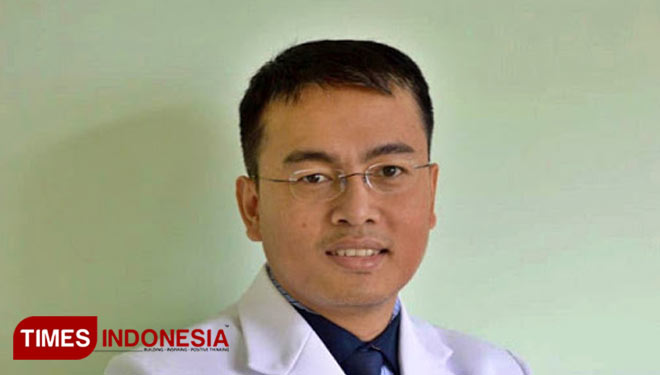Dokter spesialis THT RSA UGM, dr. Anton Sony Wibowo. (FOTO: UGM for TIMES Indonesia)