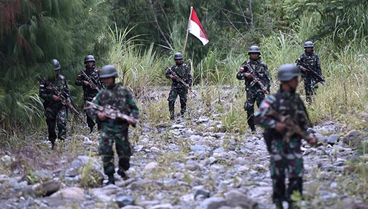 Ilustrasi - Prajurit komando TNI (FOTO: AFP/CHAIDEER MAHYUDDIN)