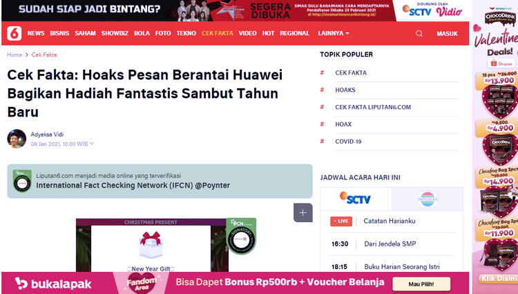 cek fakta huawei 5