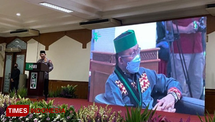 ketua Umum PB HMI Arya Kharisma Hardy a