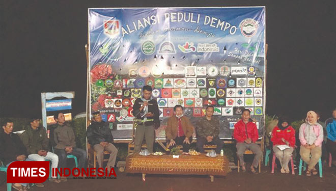 Operasi Bersih Gunung Dempo dan Operasi Bersih Lokasi Wisata Pagaralamresmi ditutup  (Foto : Asnadi/Times Indonesia)