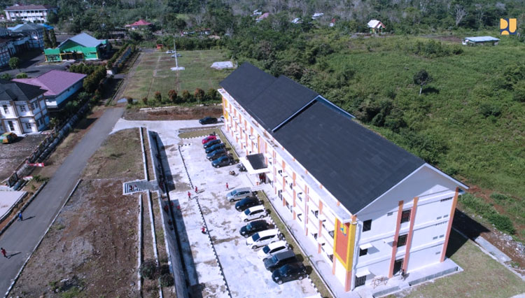 Rusun ASN yang telah selesai dibangun Kementerian PUPR RI di Kabupaten Lebong, Provinsi Bengkulu (FOTO: Biro Komunikasi Publik Kementerian PUPR RI)