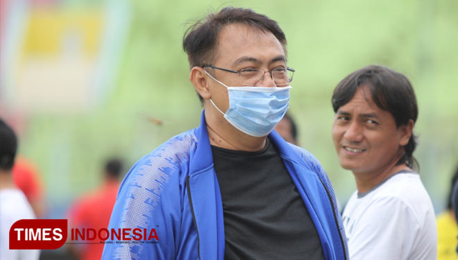 General manager Arema FC Ruddy Widodo (Foto: Tria Adha / TIMES Indonesia) 