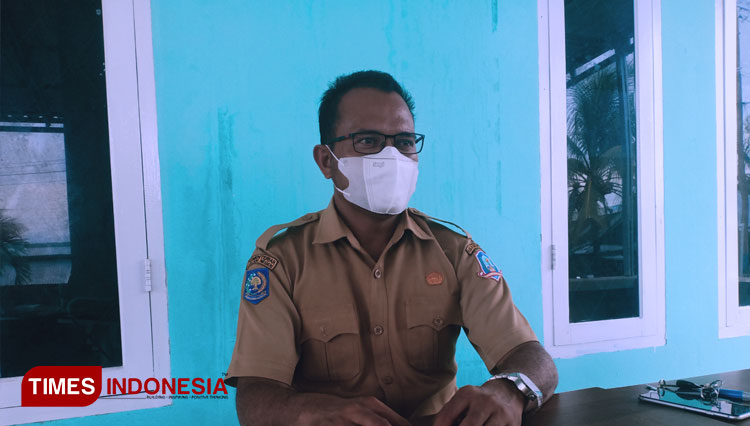 Kadis Kesehatan dan Keluarga Berencana Pulau Morotai, dr Giscard Kroons. (Foto: Abdul H Husain/TIMES Indonesia)