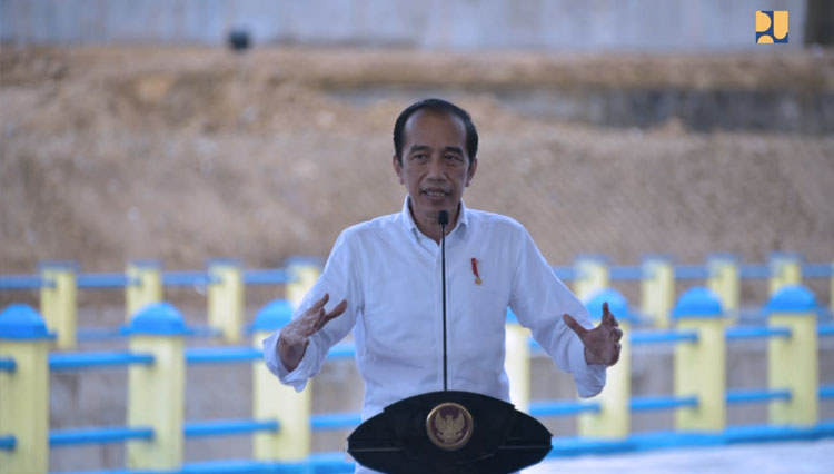 Resmikan Bendungan Napun Gete, Presiden RI Jokowi: Air untuk Kemakmuran Sikka dan NTT