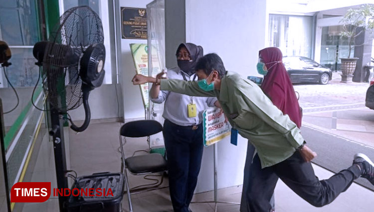 Cara Unik Unisma Malang saat Terapkan Protokol Kesehatan