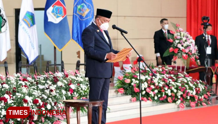 Gubernur Sulut Lantik 5 Kepala Daerah Terpilih di Pilkada Serentak 2020