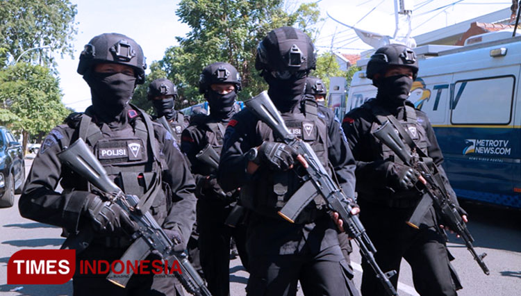 Densus 88 Amankan Terduga Teroris di Bekasi, Jakarta, dan Bima