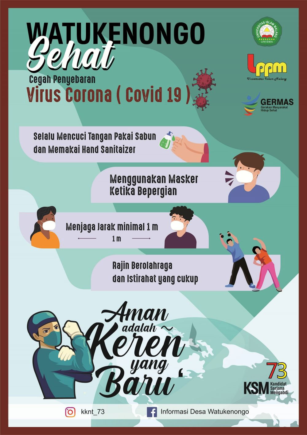 poster pencegahan covid