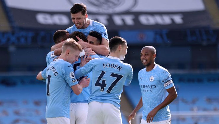 Bukukan 20 Kemenangan Beruntun, Manchester City Nyaman di Puncak