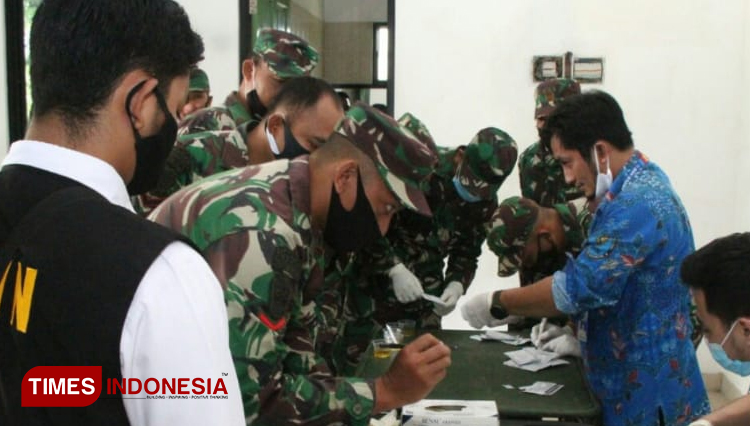 Prajurit Brigif Raider 13 Galuh Kostrad b
