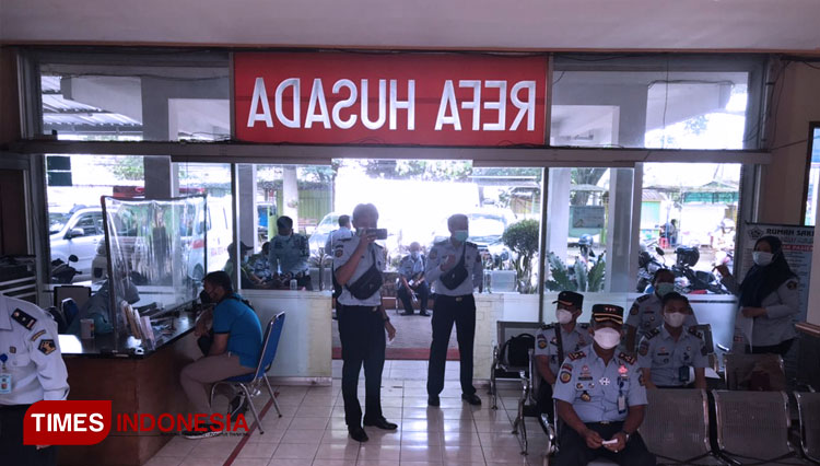 Vaksinasi Covid lapas malang 4