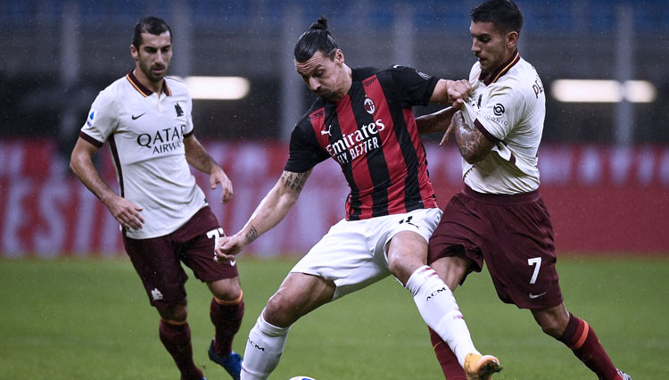 Duo Milan Bukukan Kemenangan, AS Roma Semakin Merana
